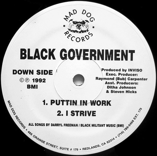 Black Government – Just Kickin’ Conversation