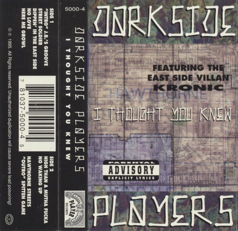 Darkside Players – I Thought You Knew