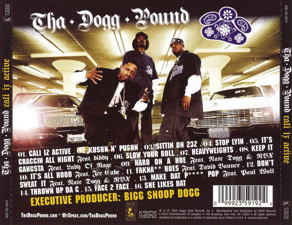 tha dogg pound album cover