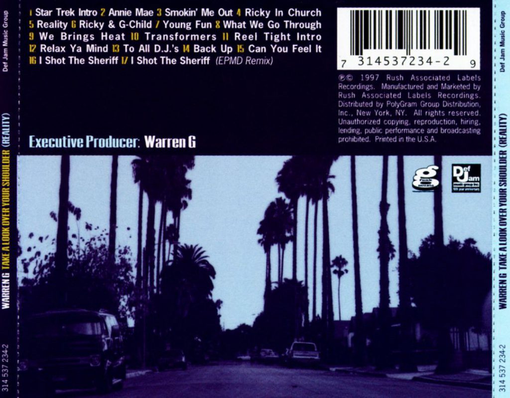 Warren G - Take A Look Over Your Shoulder (Reality) [Back]